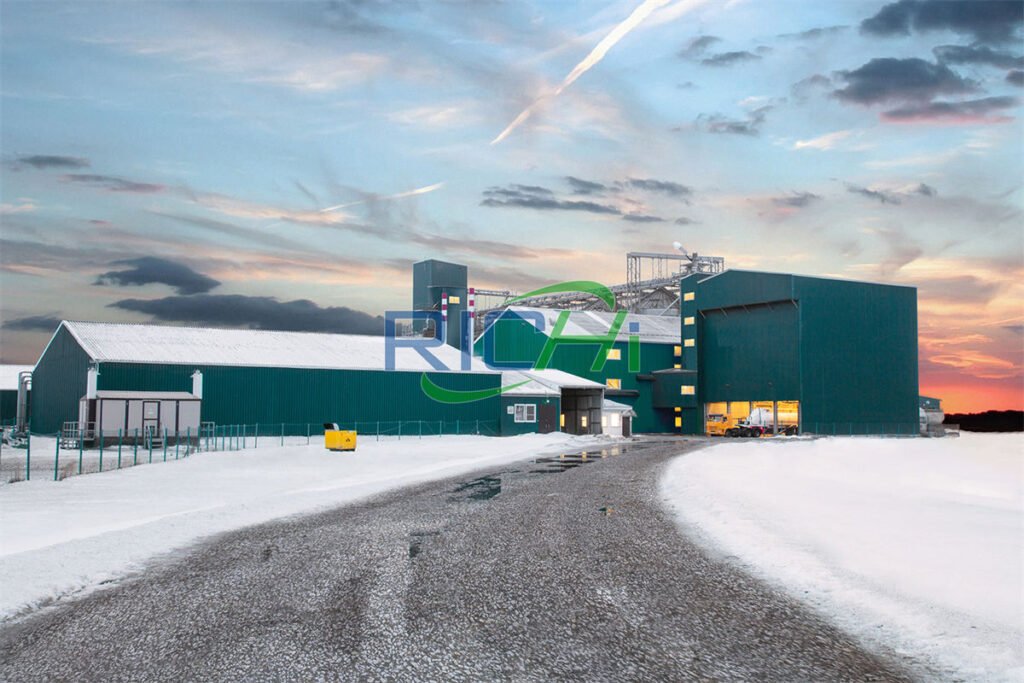 poultry feed production line